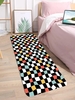 Checkered Pattern Floor Mat