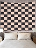 Checkered Pattern Wall Hanging Tapestry