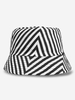 Chevron Striped Printed Bucket Hat