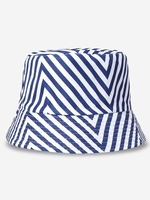 Chevron Striped Printed Bucket Hat