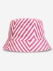 Chevron Striped Printed Bucket Hat