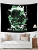 Chinese Characters Dragon Pattern Oriental Tapestry