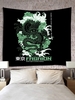 Chinese Characters Dragon Pattern Oriental Tapestry
