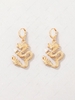 Chinoiserie Dragon Drop Earrings