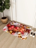 Christmas Ball Pattern Floor Mat