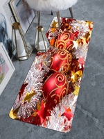 Christmas Ball Pattern Floor Mat