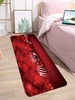 Christmas Ball Snowflake Pattern Floor Mat