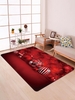 Christmas Ball Snowflake Pattern Floor Mat