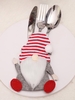 Christmas Cartoon Shape Fork Knife Cutlery Holder Bag