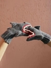 Christmas Cartoon Shark Design Warm Knitted Gloves