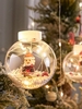 Christmas Decoration LED Wishing Ball Curtain String Lights (Exclude Battery)