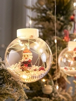 Christmas Decoration LED Wishing Ball Curtain String Lights (Exclude Battery)
