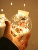 Christmas Decoration LED Wishing Ball Curtain String Lights (Exclude Battery)