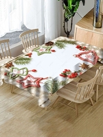Christmas Decoration Patterned Tablecloth