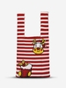 Christmas Elk Gift Pattern Knitted Tote Bag