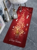 Christmas Elk Star Snowflake Pattern Floor Mat