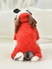Christmas Fluffy Faux Fur Cosplay Costume Pet Hoodie