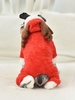Christmas Fluffy Faux Fur Cosplay Costume Pet Hoodie