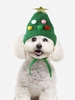 Christmas Fluffy Pompoms Elk Pet Hat