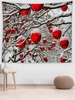 Christmas Fruit Pattern Wall Hanging Tapestry