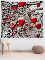 Christmas Fruit Pattern Wall Hanging Tapestry