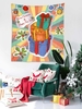 Christmas Gifts Pattern Wall Hanging Tapestry
