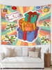 Christmas Gifts Pattern Wall Hanging Tapestry