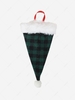 Christmas Hat Gingham Furry Folk and Knife Storage Bag