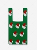 Christmas Hats Pattern Gift Knitted Bag