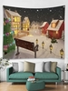 Christmas Igloo Print Tapestry