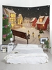 Christmas Igloo Print Tapestry