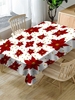 Christmas Maple Leaf Pattern Tablecloth
