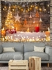 Christmas Ornament Pattern Print Tapestry