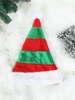 Christmas Party Colorblock Flufy Faux Fur Hat
