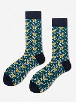 Christmas Pattern Cotton Socks