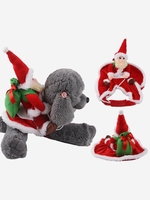 Christmas Santa Claus Design Cosplay Pet Costume