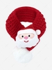 Christmas Santa Claus Design Knitted Pet Scarf