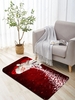 Christmas Santa Claus Pattern Floor Mat