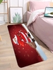 Christmas Santa Claus Pattern Floor Mat