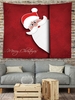 Christmas Santa Claus Pattern Wall Hanging Tapestry