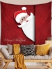 Christmas Santa Claus Pattern Wall Hanging Tapestry