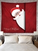 Christmas Santa Claus Pattern Wall Hanging Tapestry