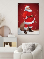 Christmas Santa Claus Print Wall Hanging Tapestry