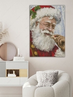 Christmas Santa Claus Print Wall Hanging Tapestry