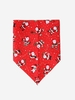 Christmas Santa Claus Snowflake Cartoon Patterned Pet Bandana
