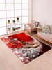 Christmas Sled Pattern Floor Mat