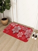 Christmas Snowflake Pattern Floor Mat