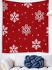 Christmas Snowflake Pattern Wall Hanging Tapestry