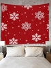 Christmas Snowflake Pattern Wall Hanging Tapestry