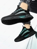 Color Spliced Breathable Mesh Lace-up Front Clunky Sneakers